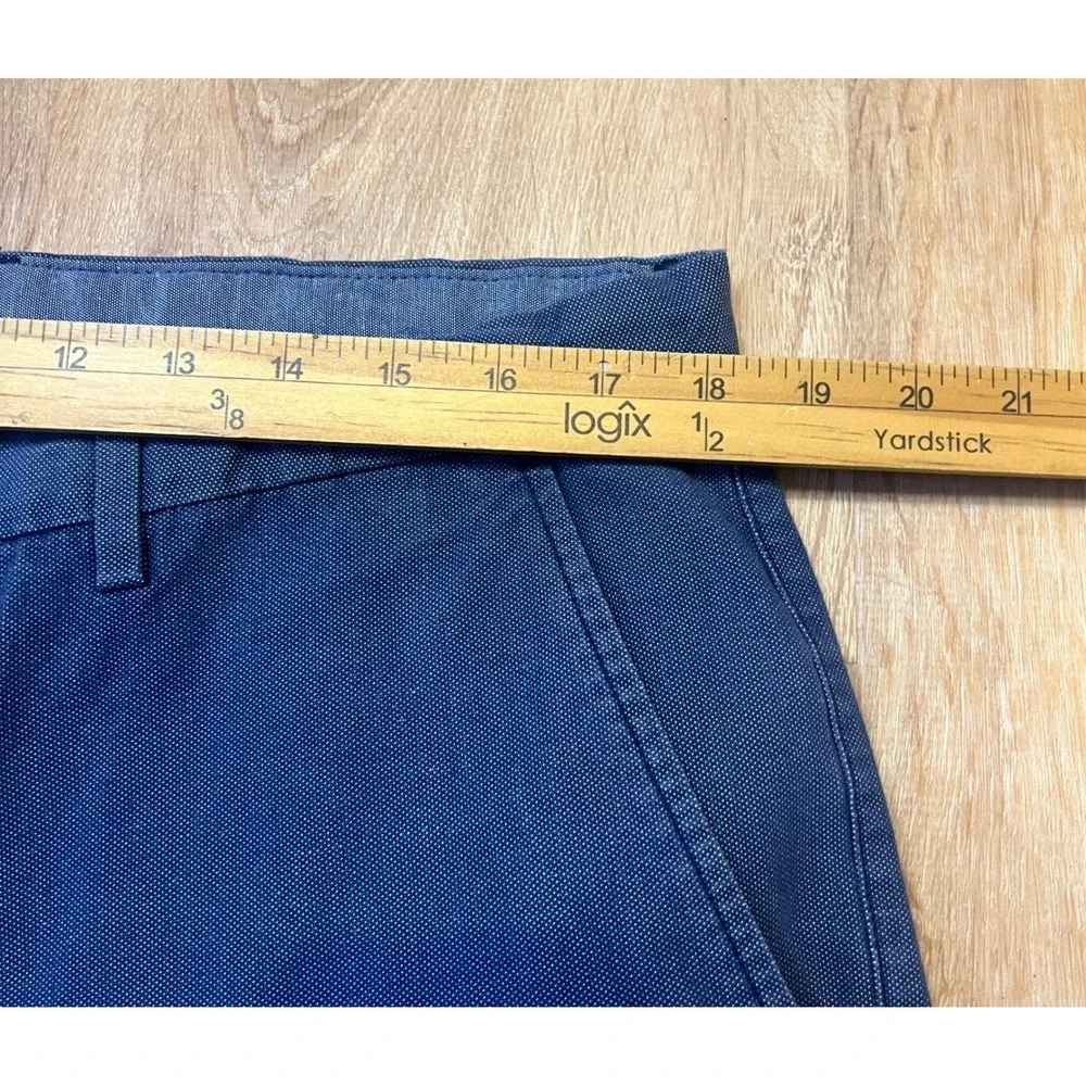 Banana Republic Kentfield Pant Mens 38x32 Blue Chino Cotton Casual Trousers‎